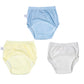 トレーニングパンツ ブルー 110 6層 3枚セット 90 100 110 おねしょパンツ トイトレパンツ トレパン トイレトレーニングショーツ おねしょ パンツ 男の子 女の子 防水パンツ