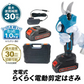 充電式 らくらく電動剪定はさみ 剪定ばさみ バッテリー・充電器付 1組  庭木 枝切り【発送時期は商品説明参照】