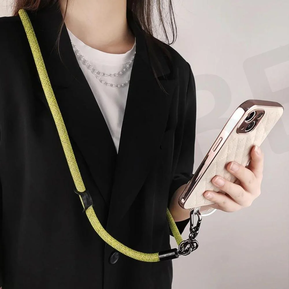(グレー) 全機種対応 スマホ ショルダー メンズ ストラップ ストラップシ ョルダー 太め iPhone android 黒 携帯ストラップ ネックレス ロープ 肩掛け かわいい レディ ース