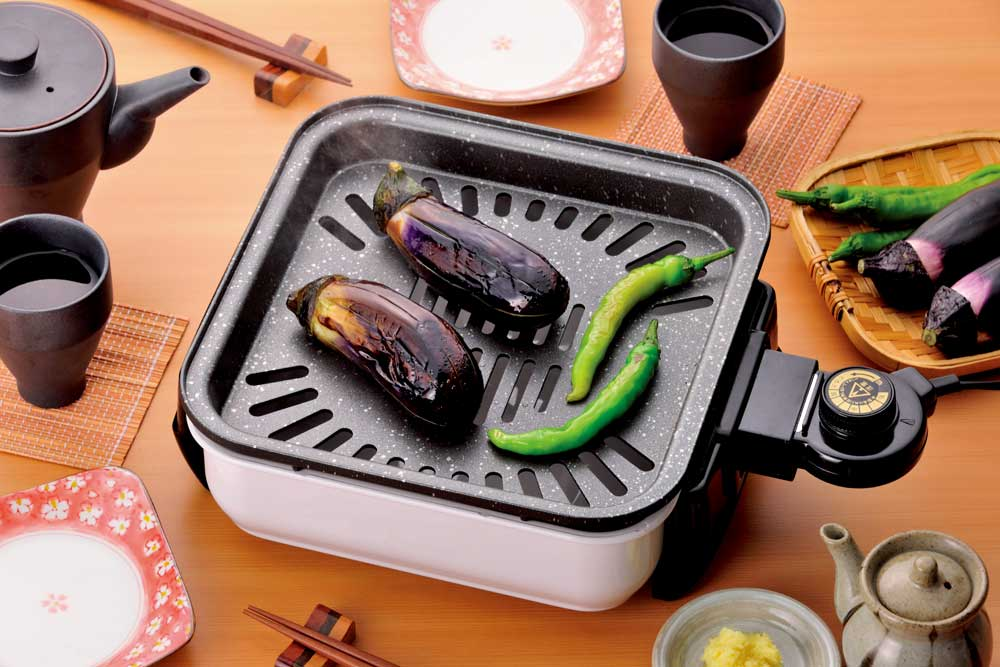 グリラー 電気グリル ホットプレート 電気 グリル コンパクトグリルちょこちょこ焼き コンパクト 消煙