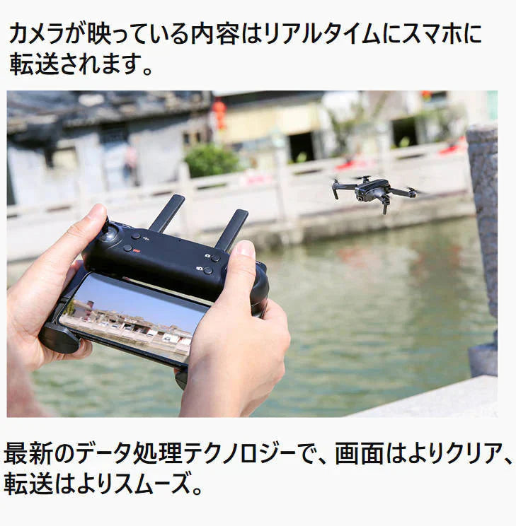 ドローン バッテリー3本付き ダブルカメラ仕様 ラジコン おもちゃ 4K ミニ 室内 練習用 安心保険有 部品有 安い 簡単 初心者 知育玩具