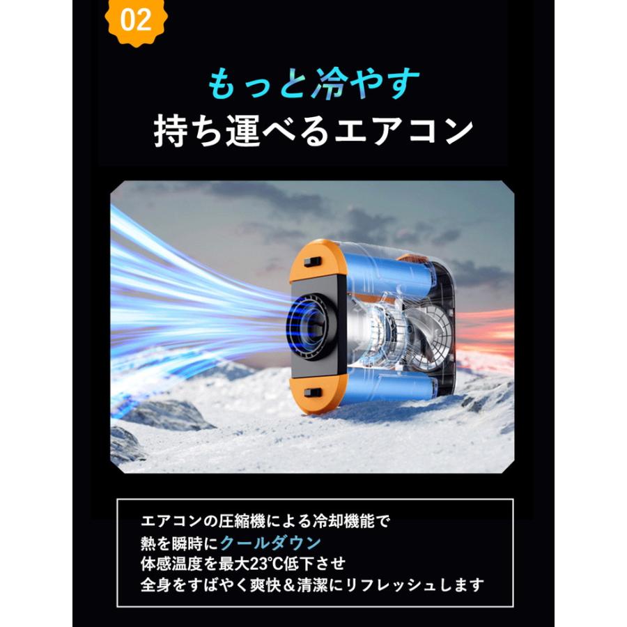 腰掛け扇風機 強力 腰掛けファン 2025最新モデル上位版 8000mA 卓上扇風機 扇風機 小型 腰当て 首かけ ハンディファン 冷却 携帯扇風機 熱中症対策グッズ xjj2027438-1(オレンジ)