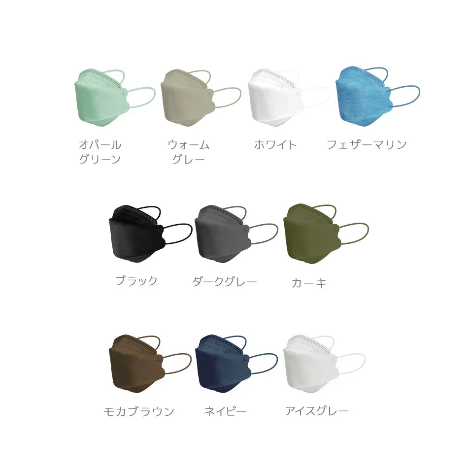 【やや小さめサイズ】【オパールグリーン】【100枚セット】ジュエルフラップマスク お買い得　訳あり品　数量限定　箱潰れ　カラーマスク