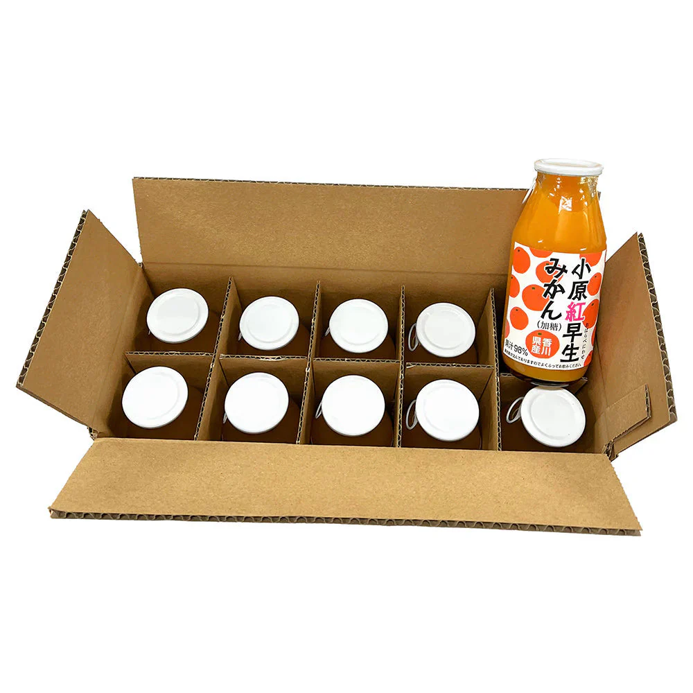 小原紅早生みかんジュース(加糖)　10本セット【送料込み】