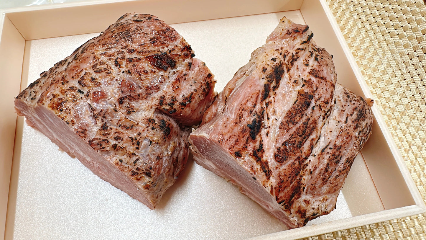 【限定大特価！】炙り焼き豚チャーシュー ブロック1kg(500g×2)