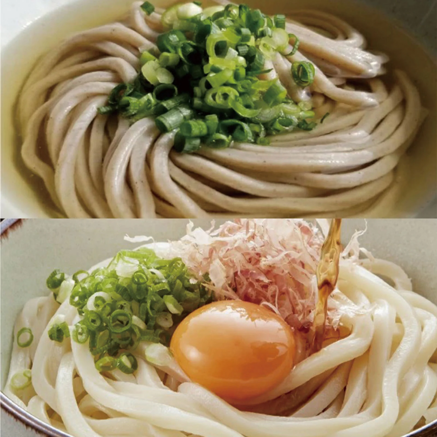 池上製麺所 釜玉うどん6食 太い生そば6食 計12食 送料無料 (北海道・沖縄+1500円) お試し お取り寄せ 讃岐うどん 蕎麦 食品 グルメ 食べ物 プレゼント ギフト ギフトセット お歳暮 御歳暮 歳暮