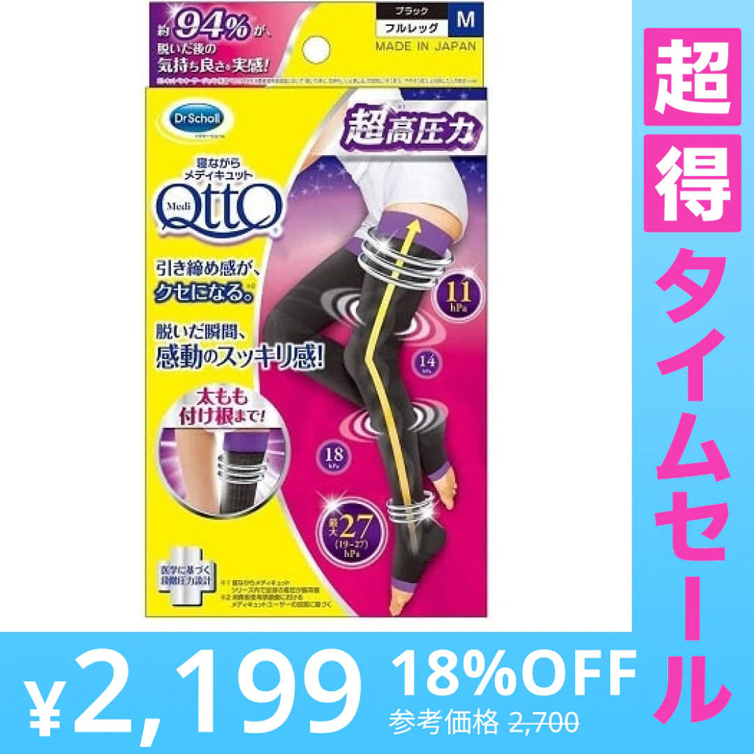 【超得ハイパーSALE】メディキュット 着圧ソックス 太もも 寝ながら フルレッグ EX 高圧力タイプ M 着圧 加圧 ソックス