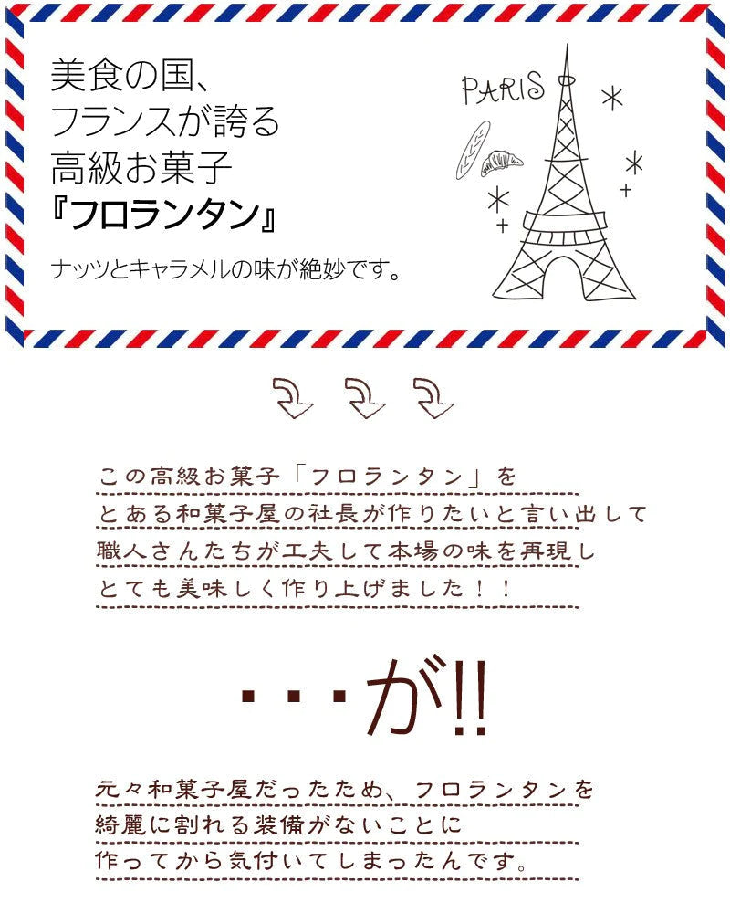 【超シェア買い祭】和菓子屋さんが作った カチ割りフロランタン 270g
