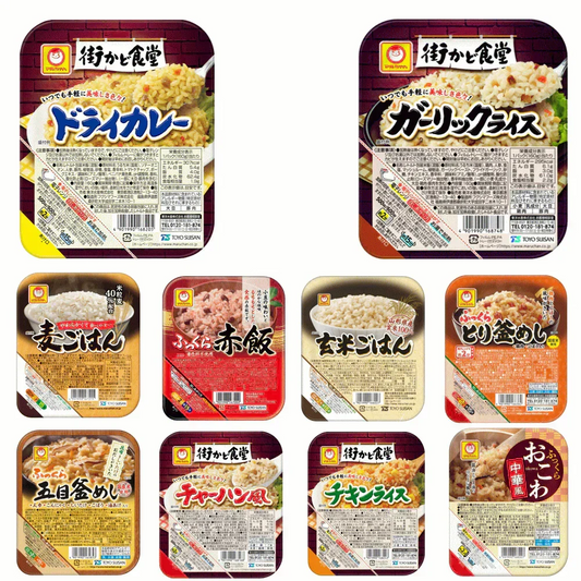 【新発売】 東洋水産 マルちゃんの味付けごはん20個 五目ピラフ ドライカレー チキンライス ガーリックライス おこわ 赤飯 五目釜めし 玄米 麦ごはん とり釜めし レトルトごはん