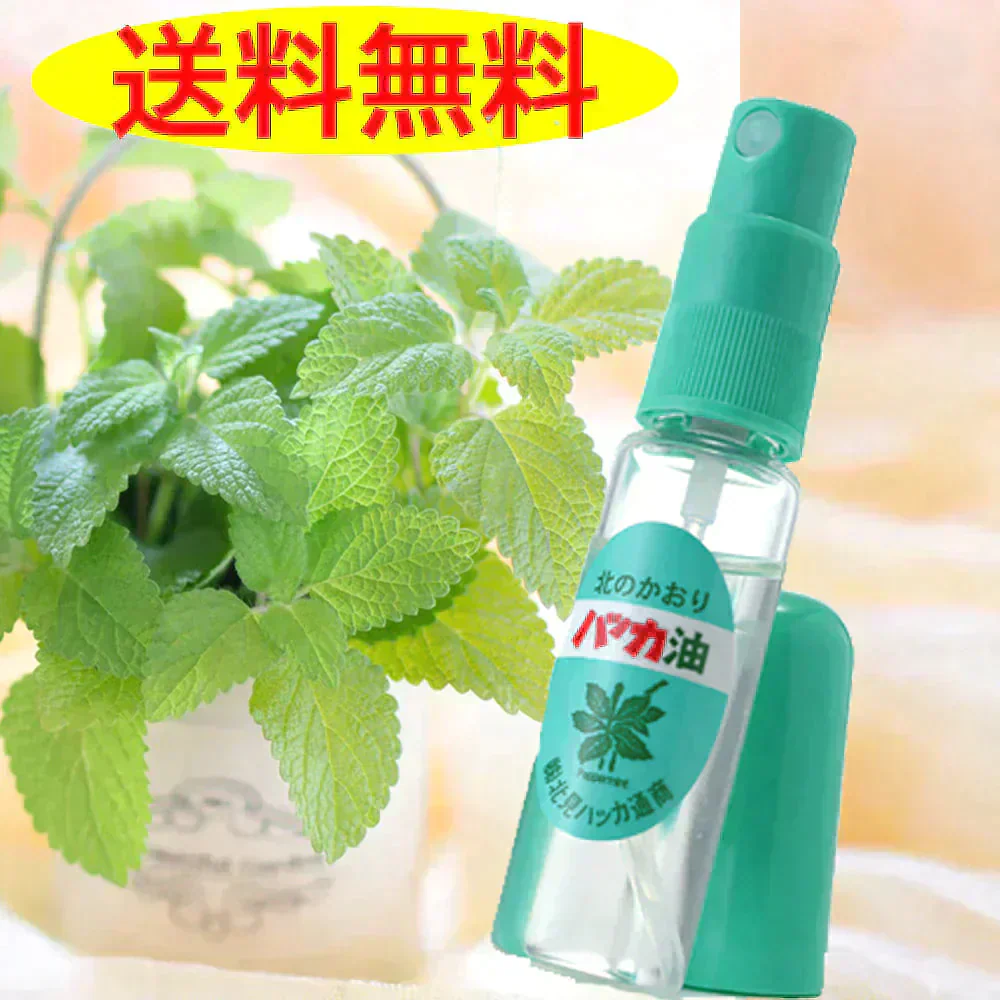 ハッカ油 お得セット (本体11.5ml×1箱、詰替え11.5ml×2本入×2箱) マスク スプレー 消臭 北見通商 口臭 予防 虫よけ ダイエット お風呂 紅茶 夏 海 プール アロマ ミント コロナ【ご新規さん限定商品】
