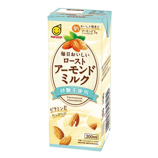 マルサンアイ 毎日おいしいローストアーモンドミルク 砂糖不使用 200ml×72本