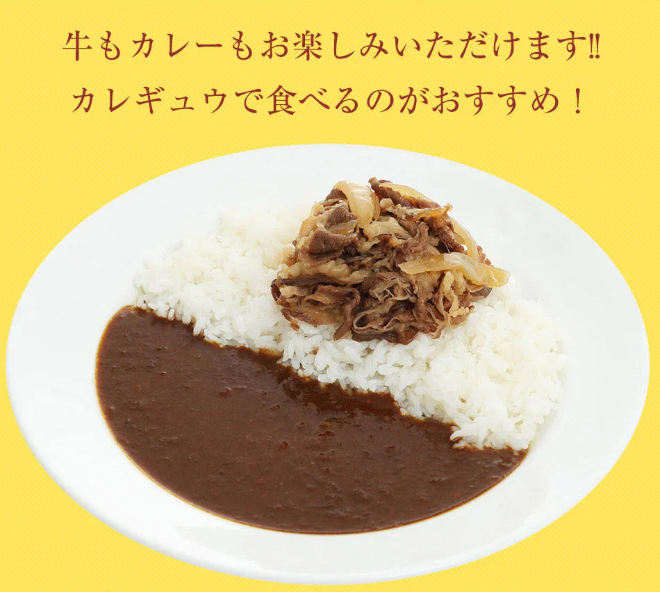 【超得ハイパーSALE】『カレギュウセット』牛めし×15、カレー×15