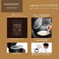 ROOMMATE 多機能炊飯器 4合炊き グルメ炊き ブラウン