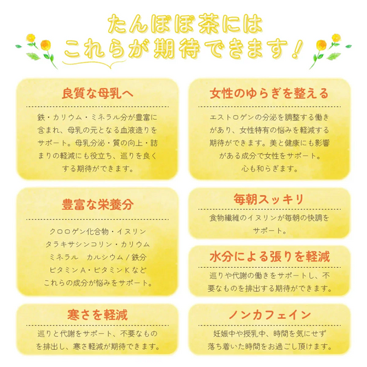 たんぽぽ茶 国内焙煎 2g×30包 ノンカフェイン ティーバッグ 母乳 育児 タンポポ コーヒー 珈琲 無添加 有機JAS認証工場