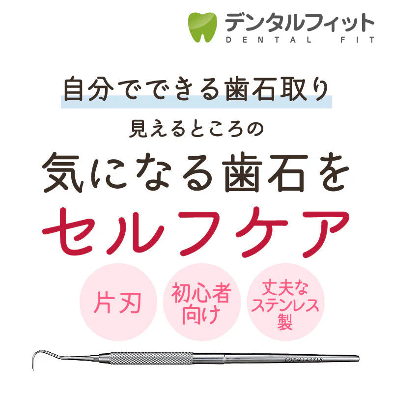 【3人シェア買いでお得】片頭（片刃）スケーラー #5 1本と#33 1本の2本セット【歯石取り ヤニ取り】歯科専売品
