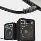 3.5mmオス RCAオス 1.5メートル 変換ケーブル RCA端子赤/白⇔3.5mm AUX 端子 変換アダプタ AV 2Pin スマホ スピーカー アンプ オーディオ設備の接続