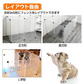 販売中止　ペット 柵 フェンス ケージ 70×50cm 7＋1枚 透明 ペットサークル ゲート 室内 侵入 防止 小型 ペットフェンスン 感染対策 レイアウト ペットハウス 猫 犬