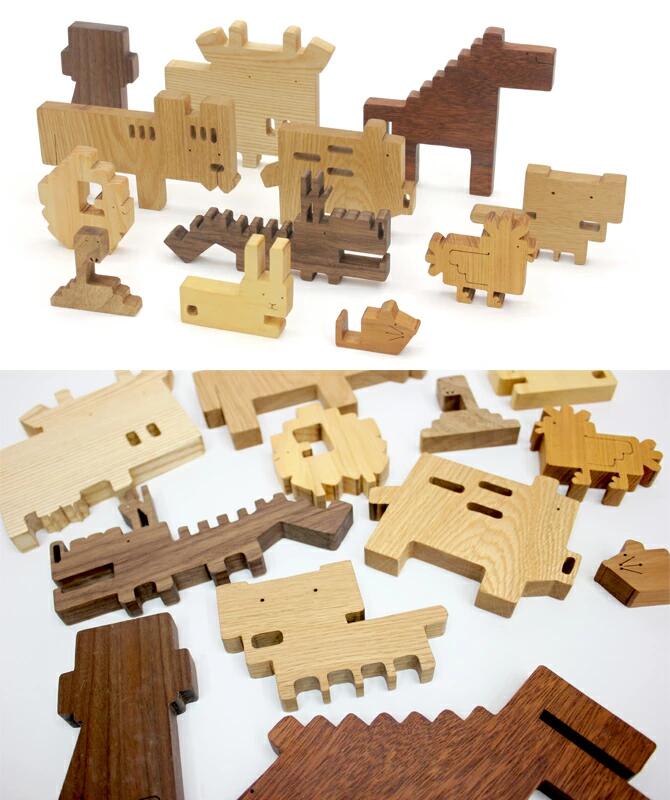 【3人シェア買いでお得】kono2シリーズ 木の動物玩具/干支セット【お届け不可地域：北海道・沖縄・離島】