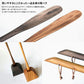 【3人シェア買いでお得】靴べらロング（ケヤキ）77cmサイズ　台形ベース【お届け不可地域：北海道・沖縄・離島】