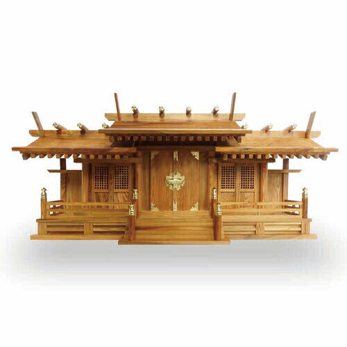 【3人シェア買いでお得】屋久杉格子戸付三ツ屋根三社