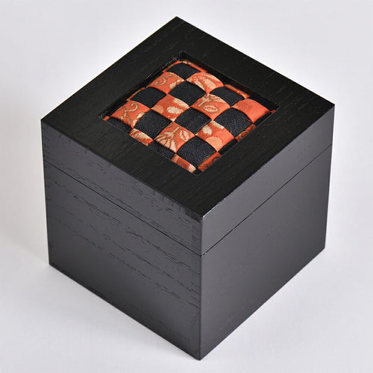 CUBE雅ーmiyabiー黒・癒しのアロマinterior（メッシュ・赤黒）【数量限定】【二重包装不可】