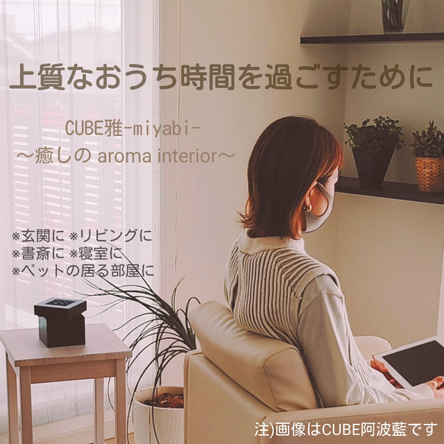 CUBEナチュラル癒しのアロマinterior（メッシュ）【数量限定】【二重包装不可】