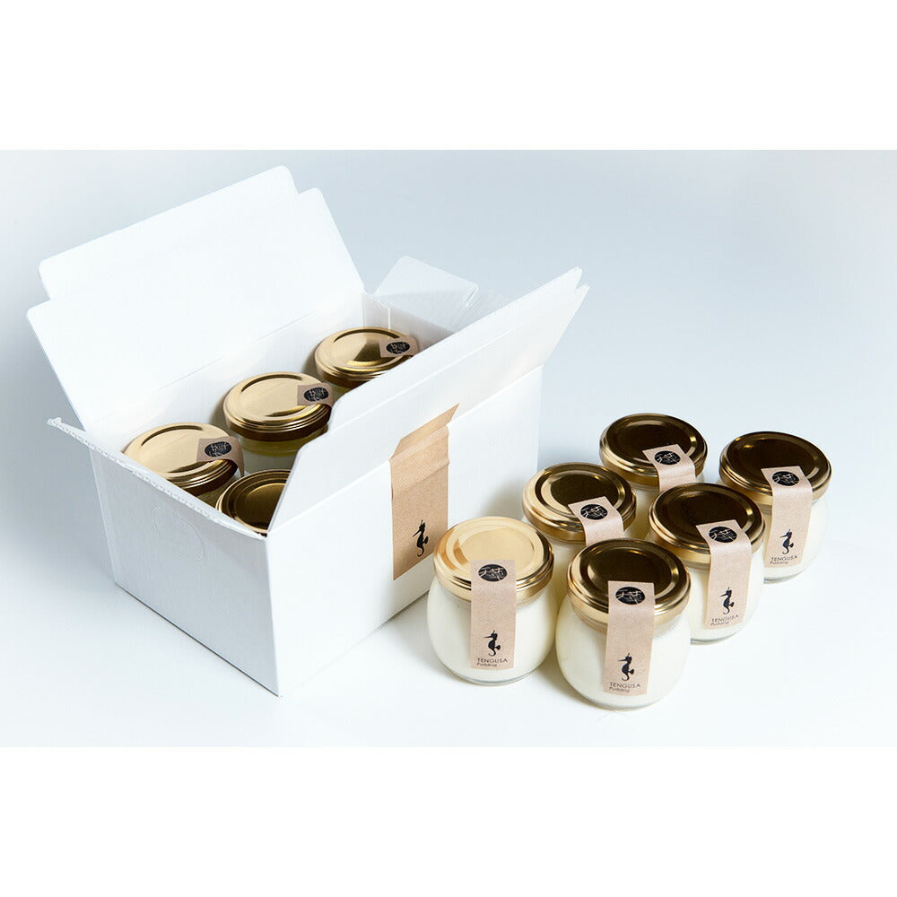【3人シェア買いでお得】てんぐさプリン6個セット（チーズ　6個入り）【お届け不可地域：北海道・沖縄・離島】【二重包装不可】