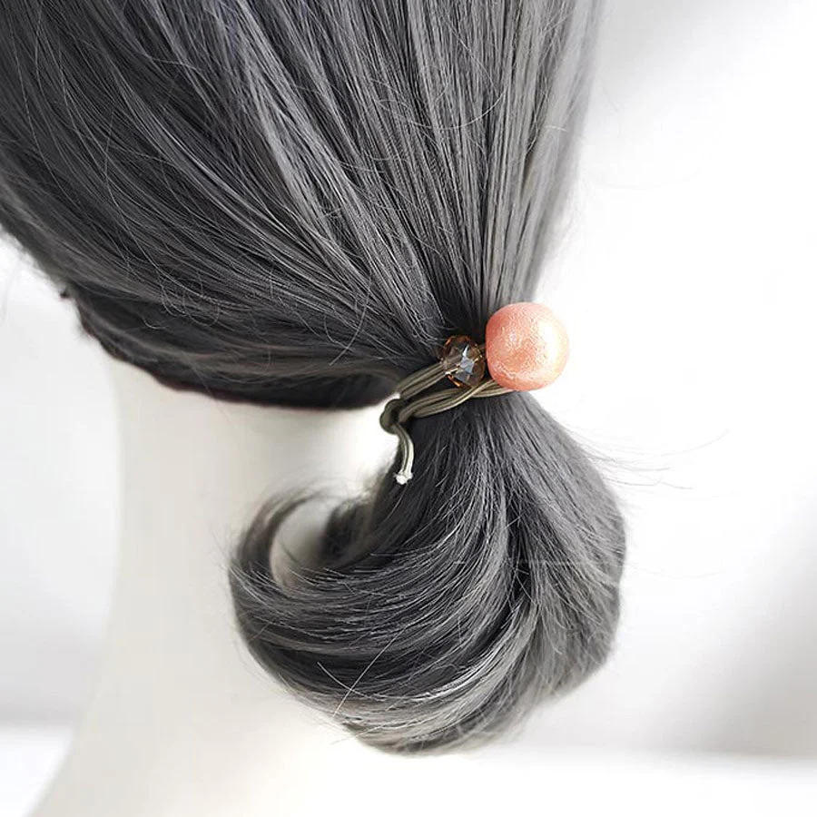 ヘアゴム 3点セット キラキラ 髪留め ブレスレット おしゃれ おとな ヘアアクセサリー ヘアアレンジ シンプル 上品 かわいい　コロコロ 髪飾り 普段使い
