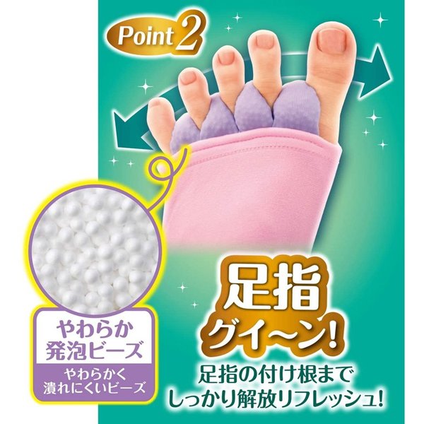 スリムウォーク認定販売店【クイックリセットソックス（SMサイズ）】ピンク 足裏 足指 ふくらはぎ 集中ケア 靴下 着圧 美脚 ピップ