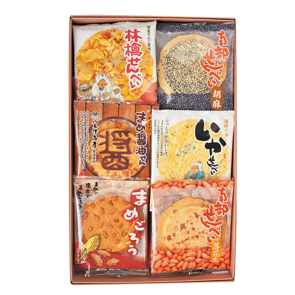 岩手県特産品 腕自慢 （煎餅６種３０枚箱入）南部せんべい【お届け不可地域：沖縄・離島】【バーチャル物産展】