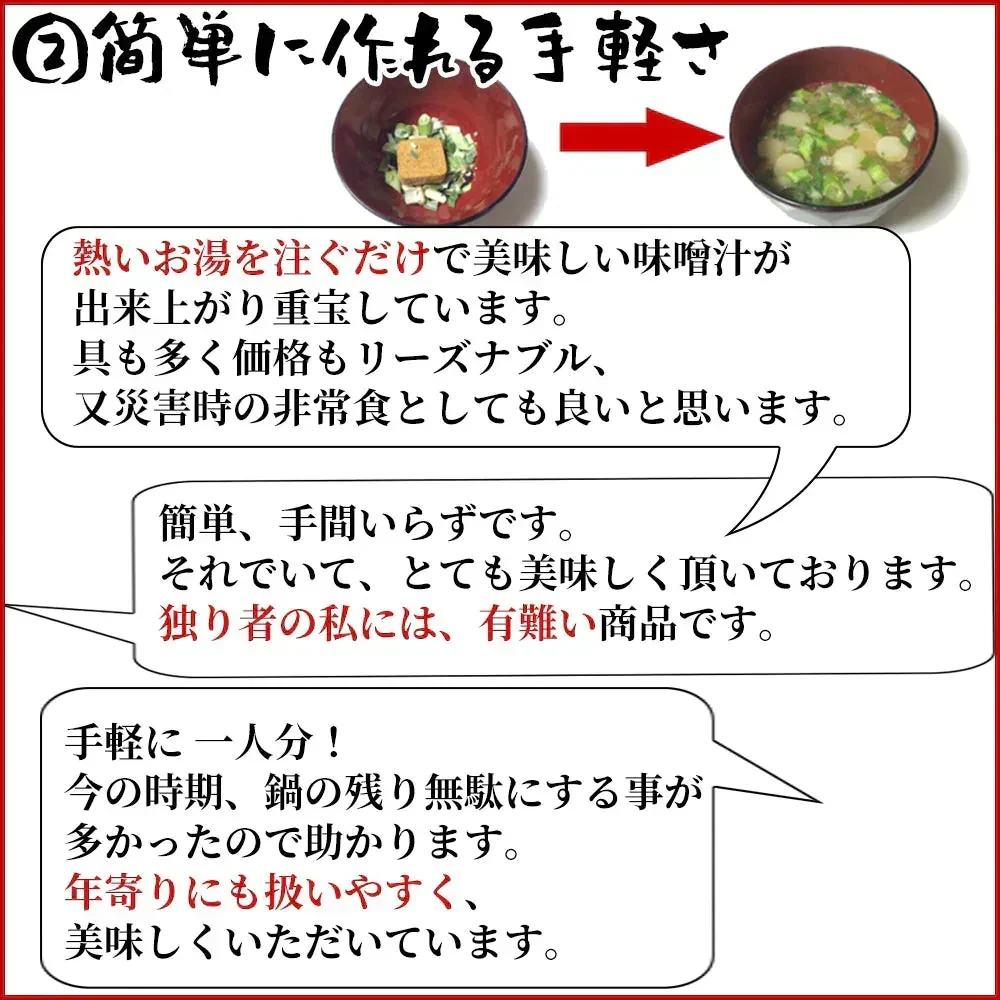 フリーズドライ 味噌汁 「しま村のフリーズドライ だし香る味噌汁 10食 セット 」