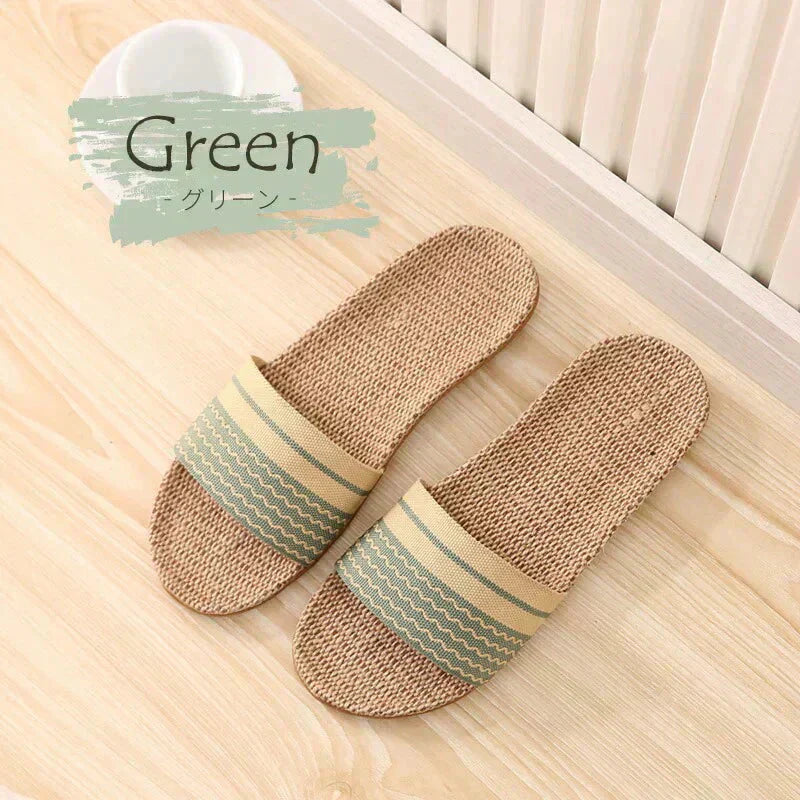 【スリッパ 福袋 色お任せ /2点セット /Sサイズ】スリッパ 麻素材 ルームシューズ サンダル ベランダ かわいい 可愛い 来客用 涼しい おしゃれ 超軽量　レディース メンズ カップル 家族 麻 夏 夏用 スリッパ 涼感 蒸れない 室内 送料無料 新生活 プレゼント