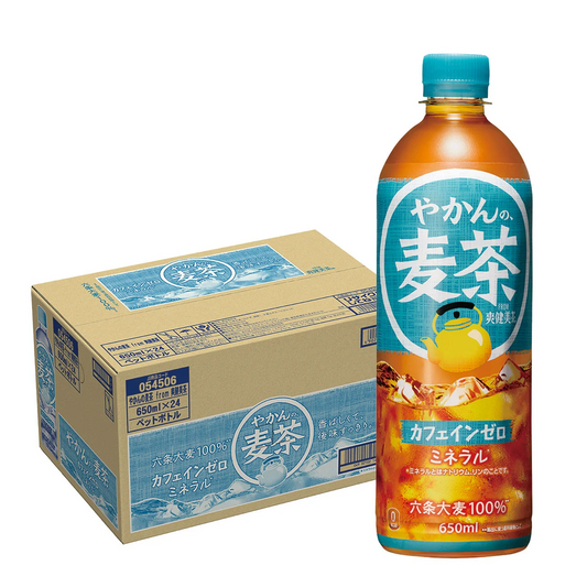 【送料無料】コカコーラ 一(はじめ) やかんの麦茶 650ml×1ケース/24本