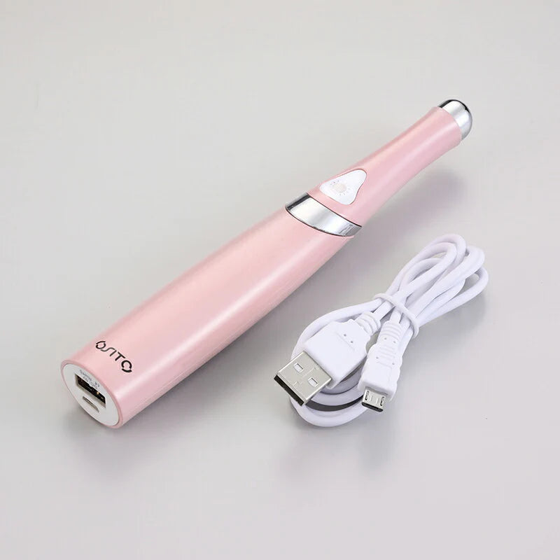【目のシワ くま たるみに効く】目元美顔器 目元ケア 美顔器 マッサージャー イオン導入 アイケア 目元のたるみ ほうれい線 クマ