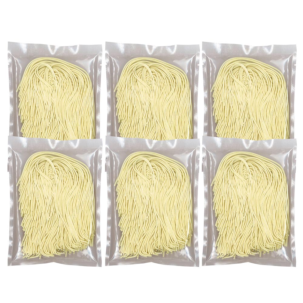 鍋〆の中華麺 6袋（90g×6）【送料込み】【ゆうパケットでお届け】