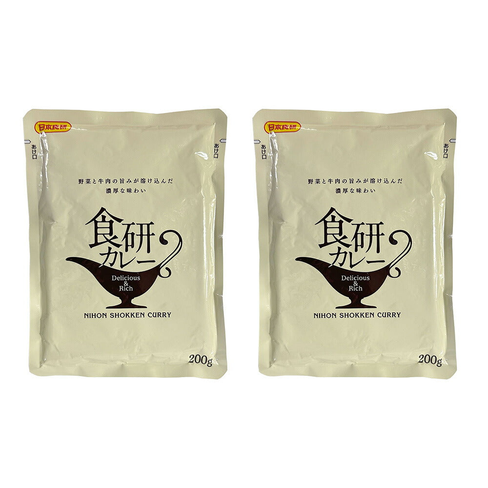 食研カレー 2食 (200g×2)【送料込み】【ゆうパケットでお届け】