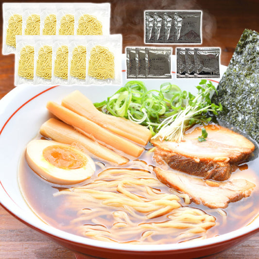 北海道ラーメン食べ比べ10食【送料込み】【お届け不可地域：北海道・沖縄・離島】