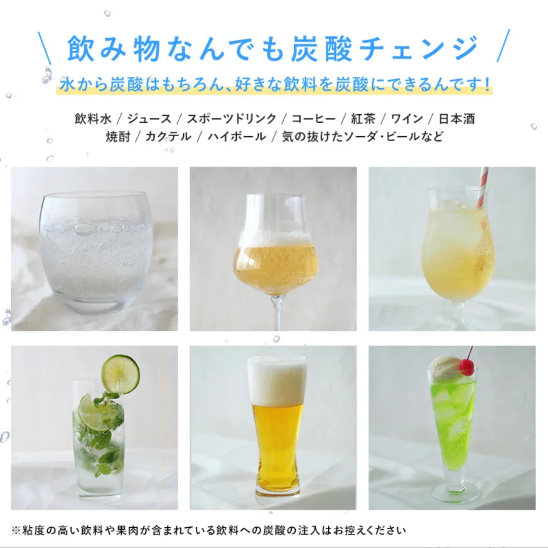 予備用 炭酸ガスシリンダー 142L 炭酸シリンダー 炭酸 炭酸水 飲料 ジュース 水 注入 炭酸水メーカー ソーダメーカー ドリンクメイト DRMLC901 Drinkmate 交換ガスシリンダー