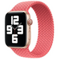 apple ブラック 42-45mm watch用ベルト 1本 弾力ナイロン 編み アップルウォッチバンド 伸縮 ループ スポーツ ビジネス 学生 iWatch おしゃれ 男女兼用series7 6 5 4 3 2 1 SE
