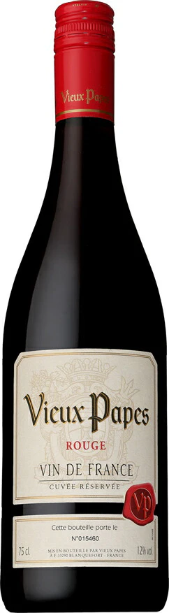 ☆日欧EPA発行記念☆関税分還元SALE☆ヴューパープ フランス 赤 750ml 1本【ご注文は12本まで同梱可能】