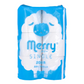 トイレットペーパー 新橋製紙 merry メリー 芯無し シングル 200m 再生紙100％ 6ロール入り X4パック