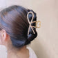 (Cタイプ)キラキラヘアピン　クリップ　花　パール付き　ヘア留め　ヘアアクセサリー　ヘア爪　クランプ　かわいい　オシャレ　髪飾り　大人　春　夏　秋