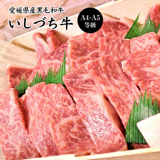 愛媛県産いしづち牛 厳選！雌黒毛和牛 サーロイン 焼肉セット 約500g (A4-A5等級)