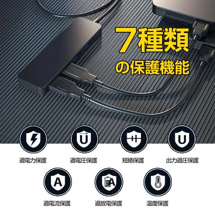 USBハブ 「USB Type-C接続」 3.0 2.0 usbポート 4ポート 軽量 USB拡張 接続コネクタ コンパクト 増設 PC スマホ タブレット mb150-c
