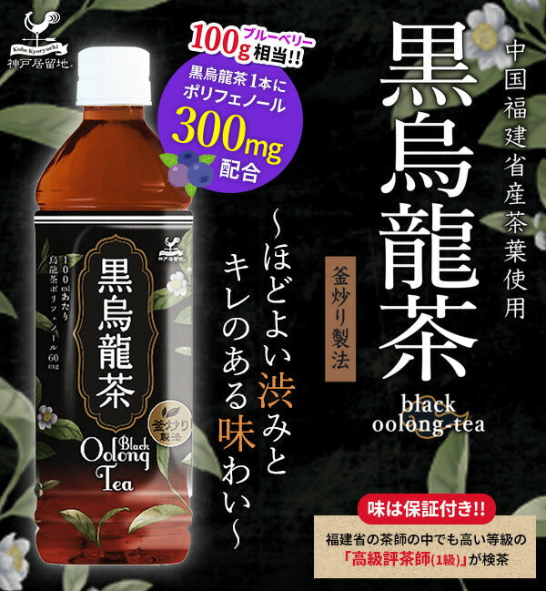 【2?3営業日以内に出荷】神戸居留地 お茶よりどり[緑茶・ジャスミン茶・黒烏龍茶・胡麻麦茶・ルイボスティー] 500mlPET×48本[24本×2箱]［賞味期限：2ヶ月以上］北海道・沖縄・離島は送料無料対象外【送料無料】