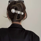(シルバー)ヘアピン ヘア留め ヘアアクセサリー クロスヘアピン ゴールド オシャレ 髪飾り 上品 パーティー飾り