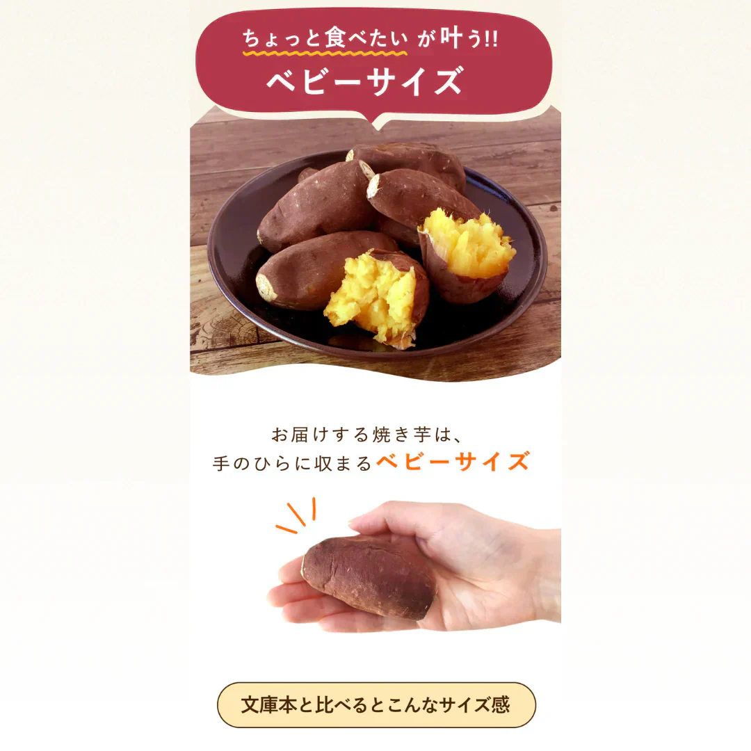 安納芋ベビーサイズ 500g 【おいもや】