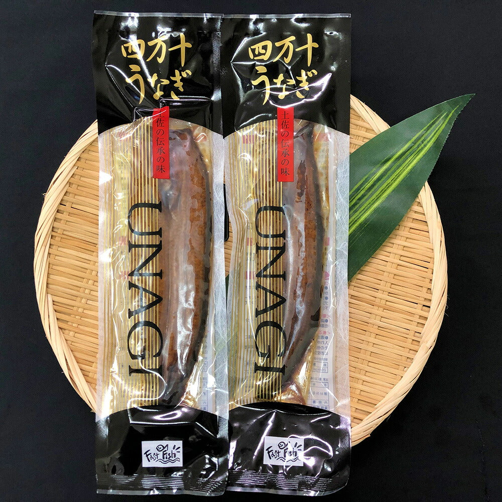 四万十うなぎ 蒲焼2尾セット【二重包装不可】