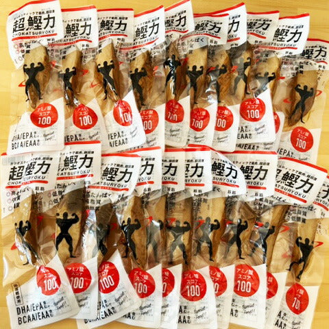【3人シェア買いでお得】超鰹力 しょうゆ味 20本入