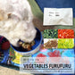 No.6 VEGETABLES FURUFURU 野菜フルフル 50g ペットフード ドッグフード キャットフード かつおぶし【送料込み】【お届け不可地域：北海道・沖縄・離島】 【二重包装不可】